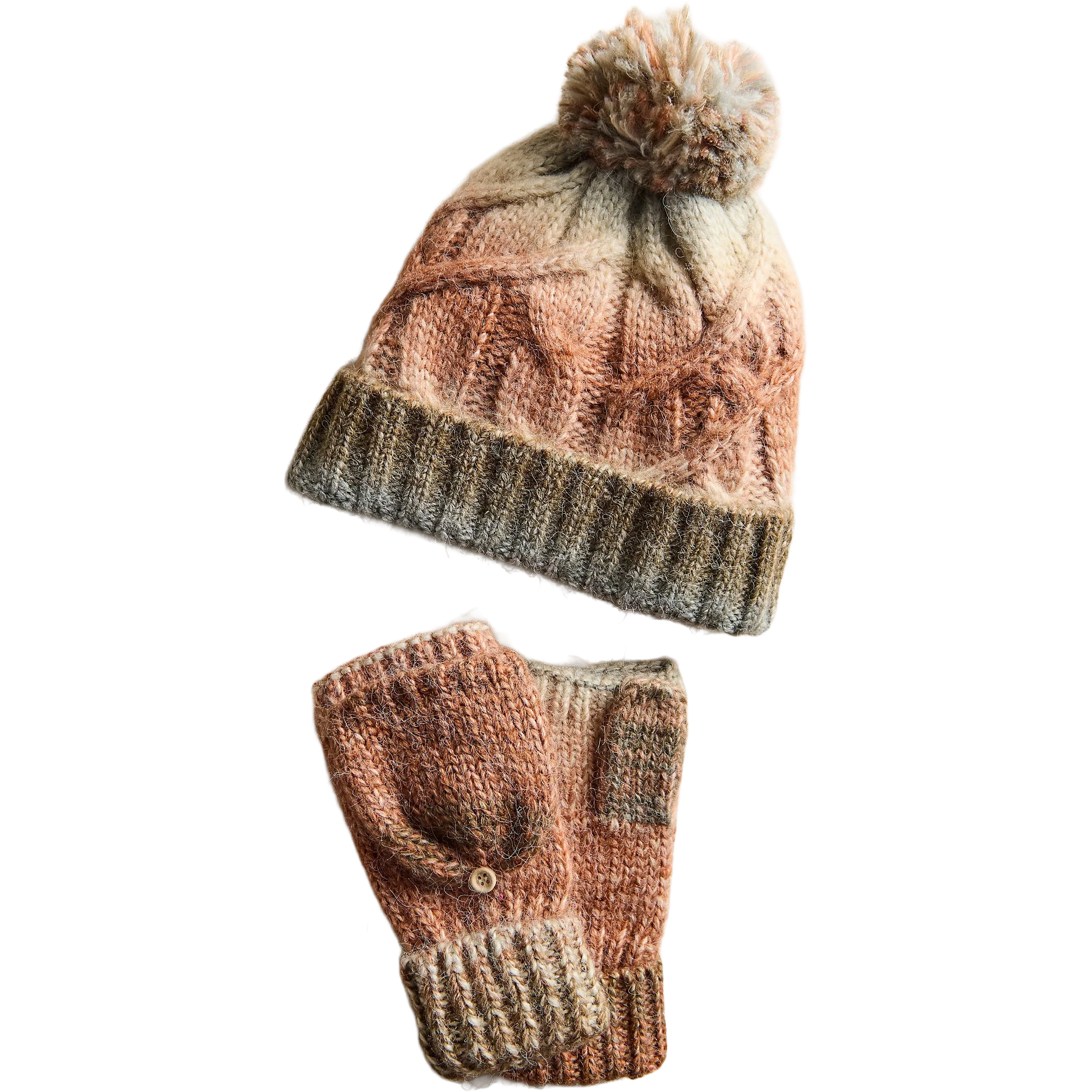 Women's Rainbow Run Hat + Gloves