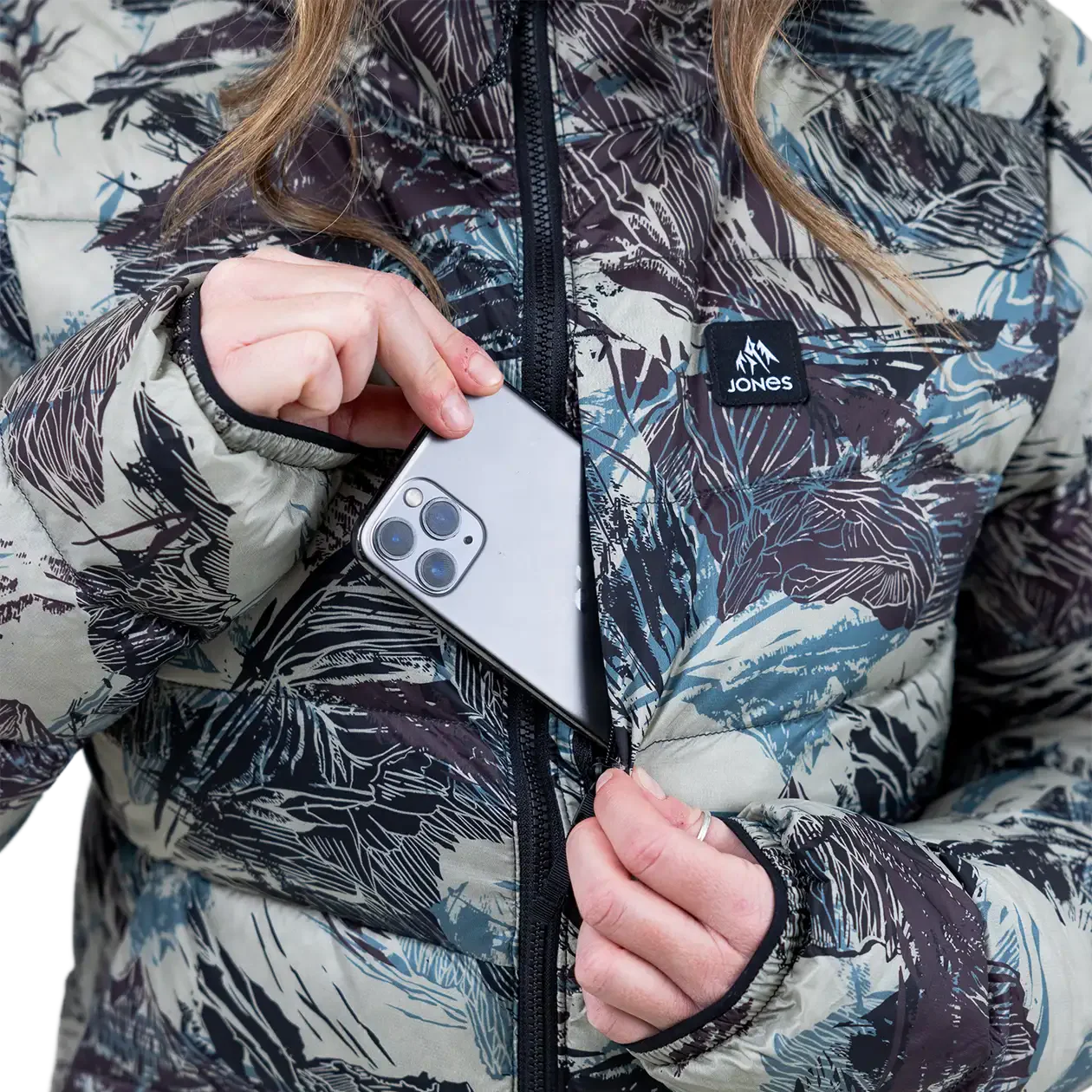 Women's Re-Up Recycled Down Hoodie - Image 5