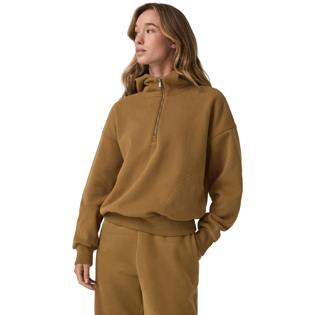 Women's Restore Relaxed Half Zip Hoodie - Image 3