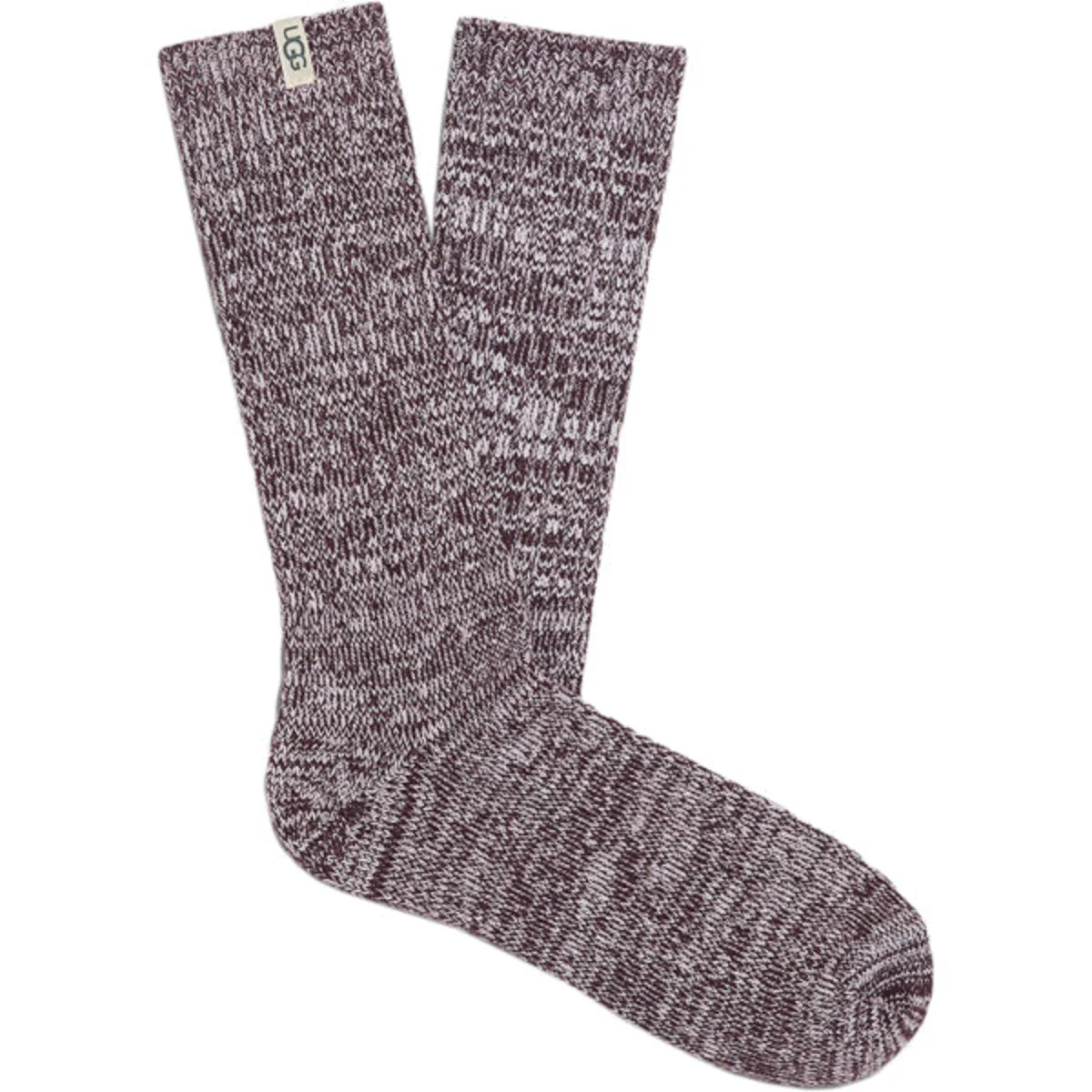 Women's Rib Knit Slouchy Crew Sock - Image 8