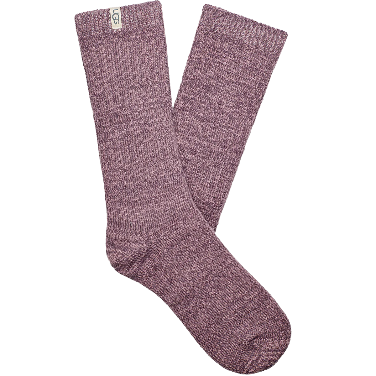 Women's Rib Knit Slouchy Crew Sock - Image 9