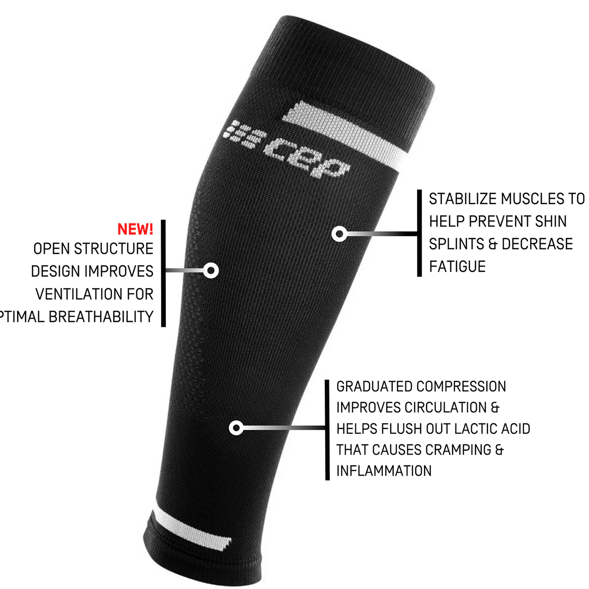 Women's Run Compression Calf Sleeve 4.0 - Image 7