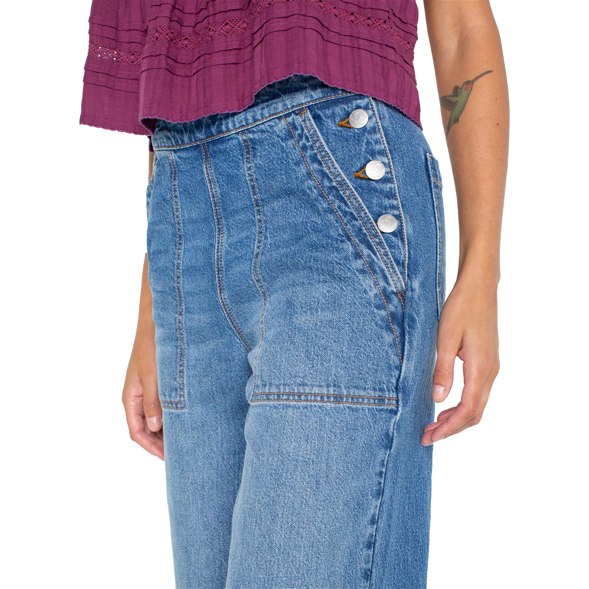 Women's Sea Plume Denim - Image 3