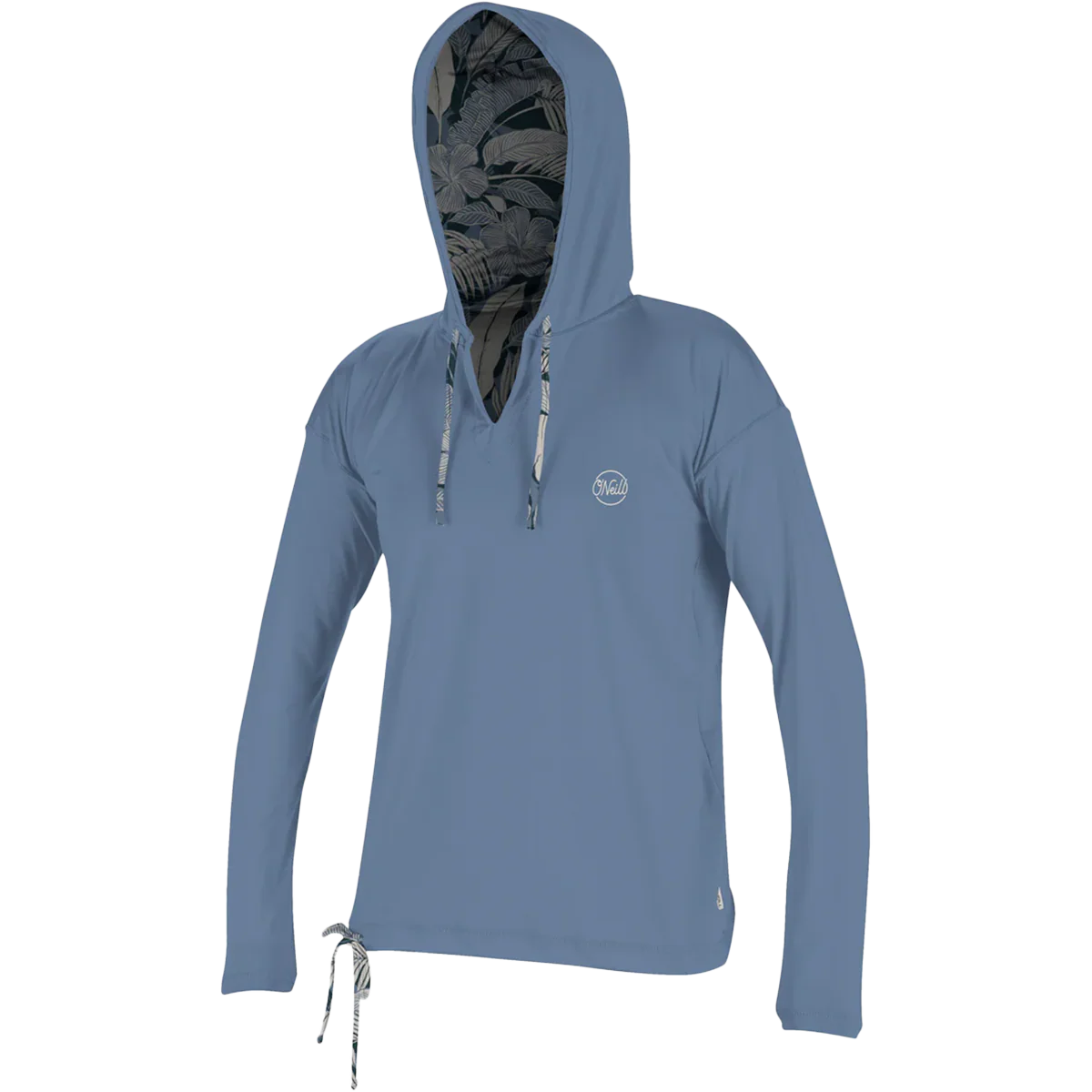 Women's Side Print Long Sleeve Hoodie