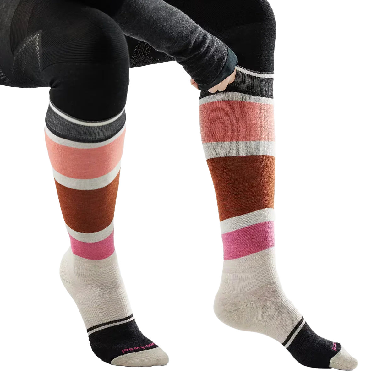 Women's Snowboard Targeted Cushion OTC Socks - Image 5