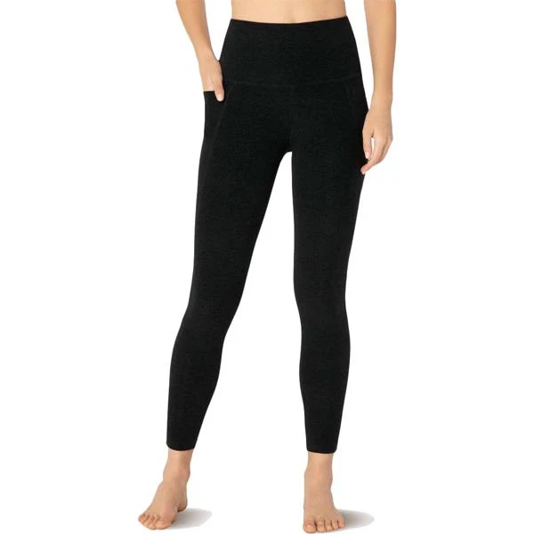 Women's Spacedye Out of Pocket High Waisted Midi Legging - Image 6