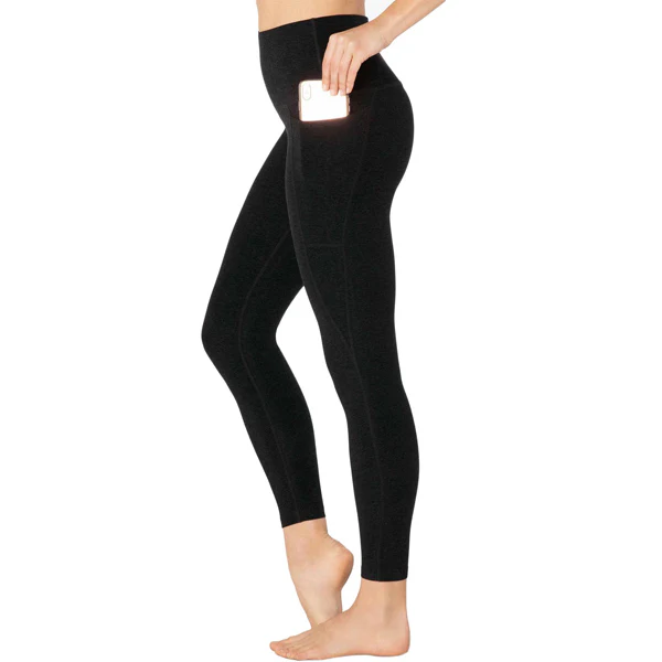 Women's Spacedye Out of Pocket High Waisted Midi Legging - Image 8