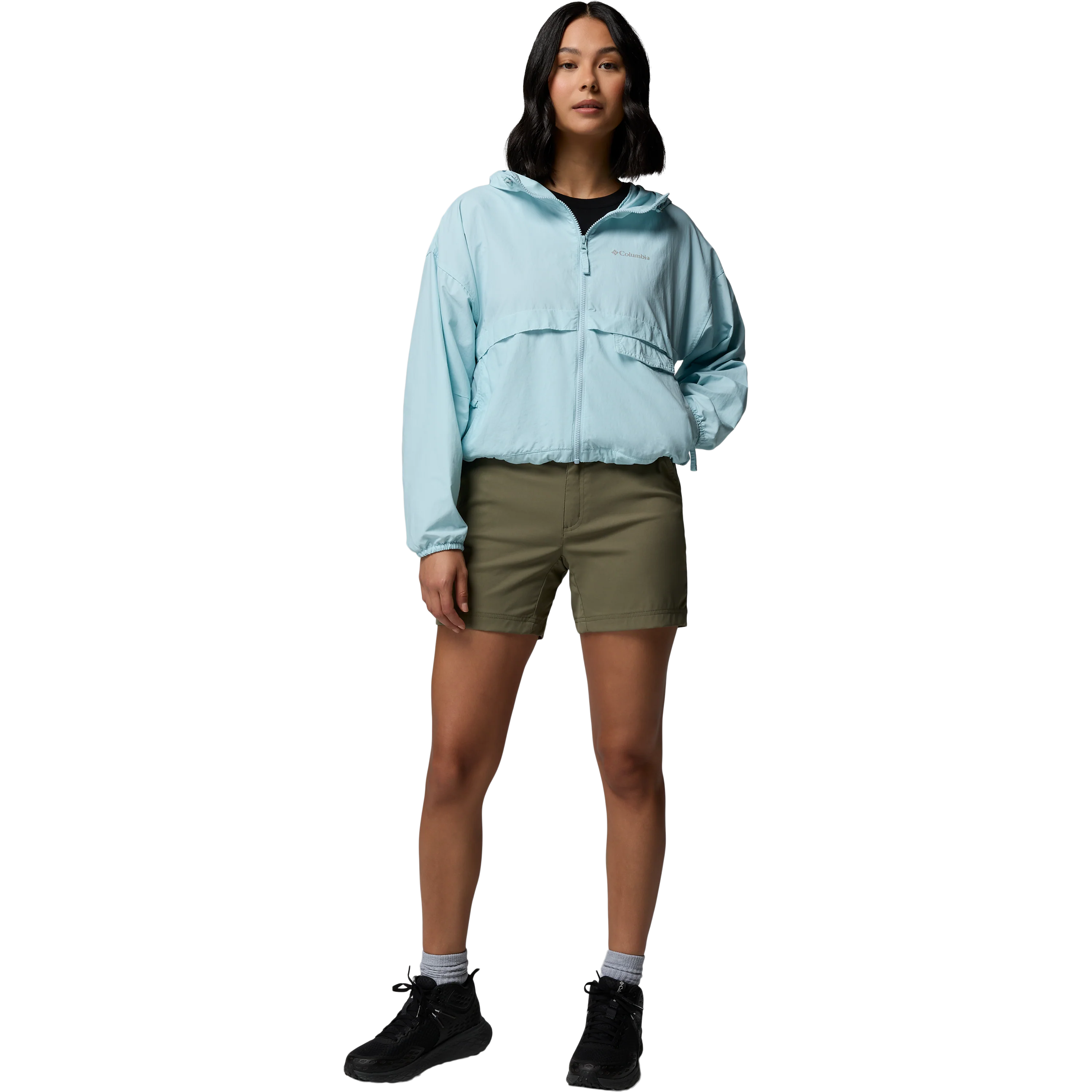 Women's Spire Valley Cropped Windbreaker - Image 2