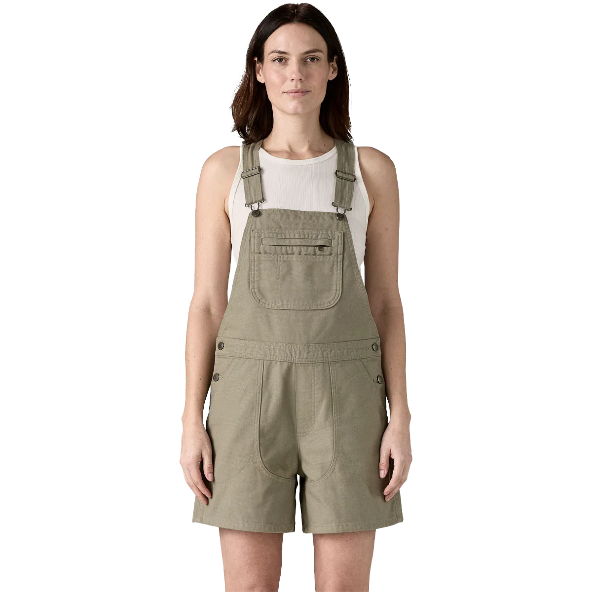 Women's Stand Up Overalls 5" - Image 2
