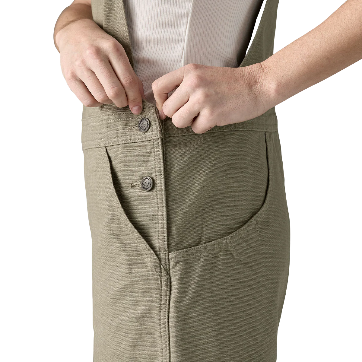 Women's Stand Up Overalls 5" - Image 6