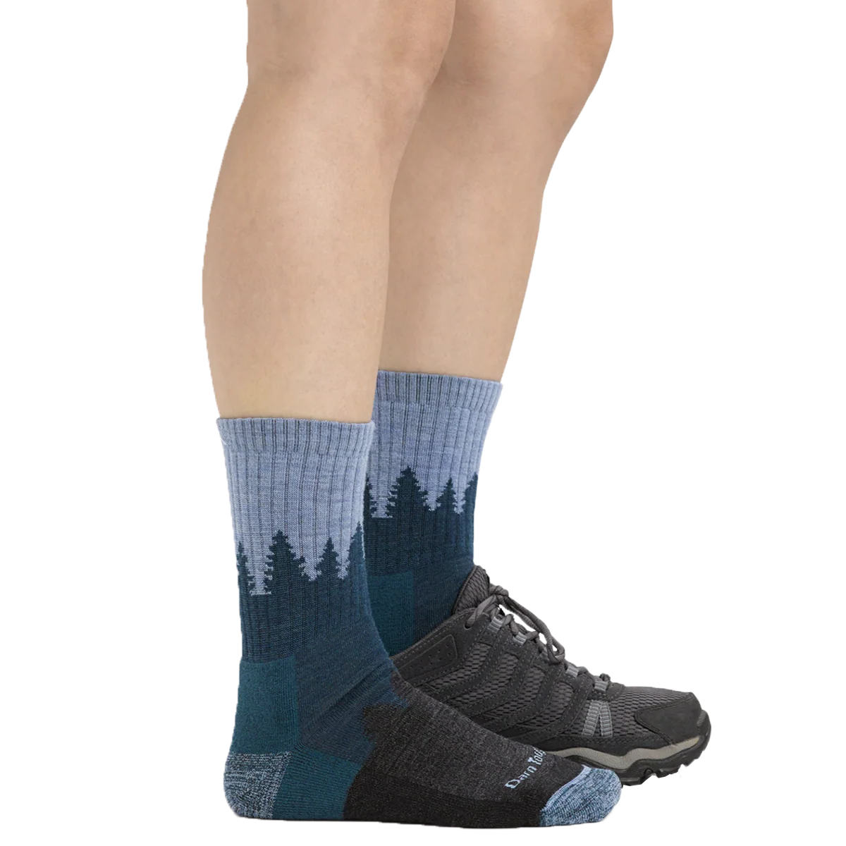 Women's Treeline Mid Hiker Micro Crew - Image 4