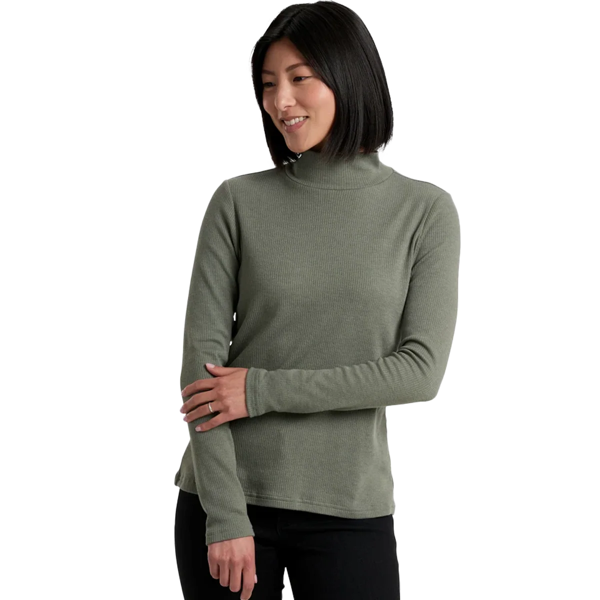 Women's Verona Ribbed Long Sleeve - Image 3