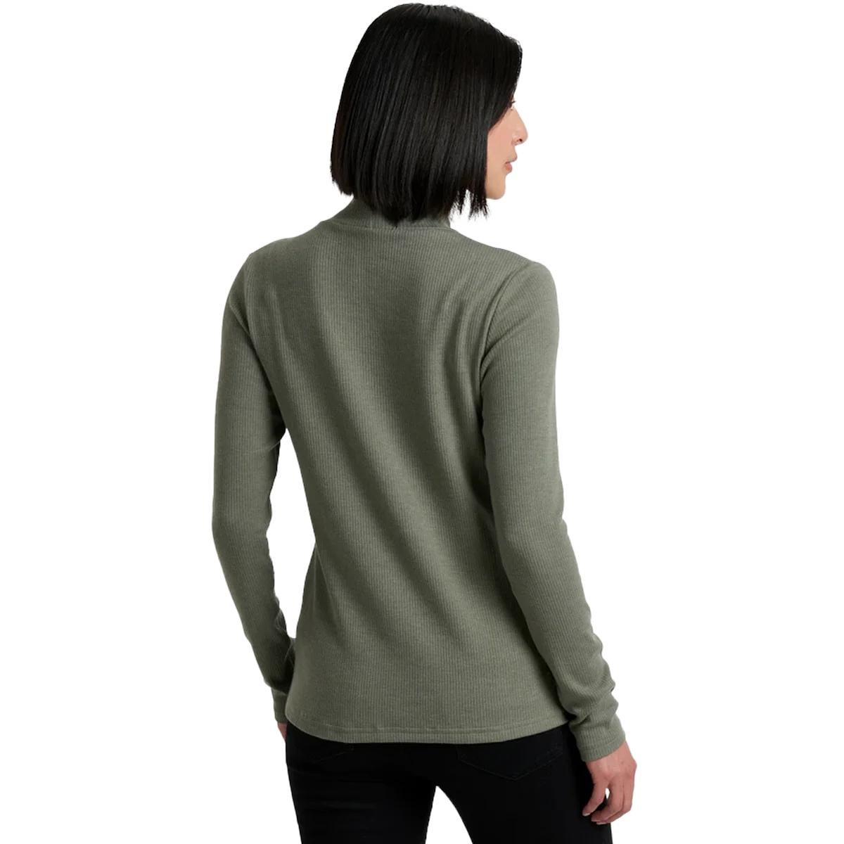 Women's Verona Ribbed Long Sleeve - Image 4