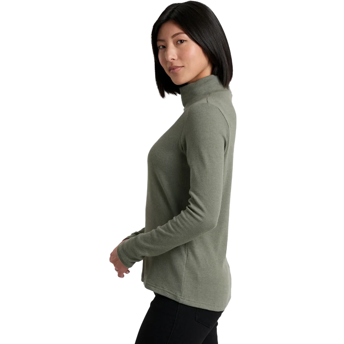 Women's Verona Ribbed Long Sleeve - Image 5