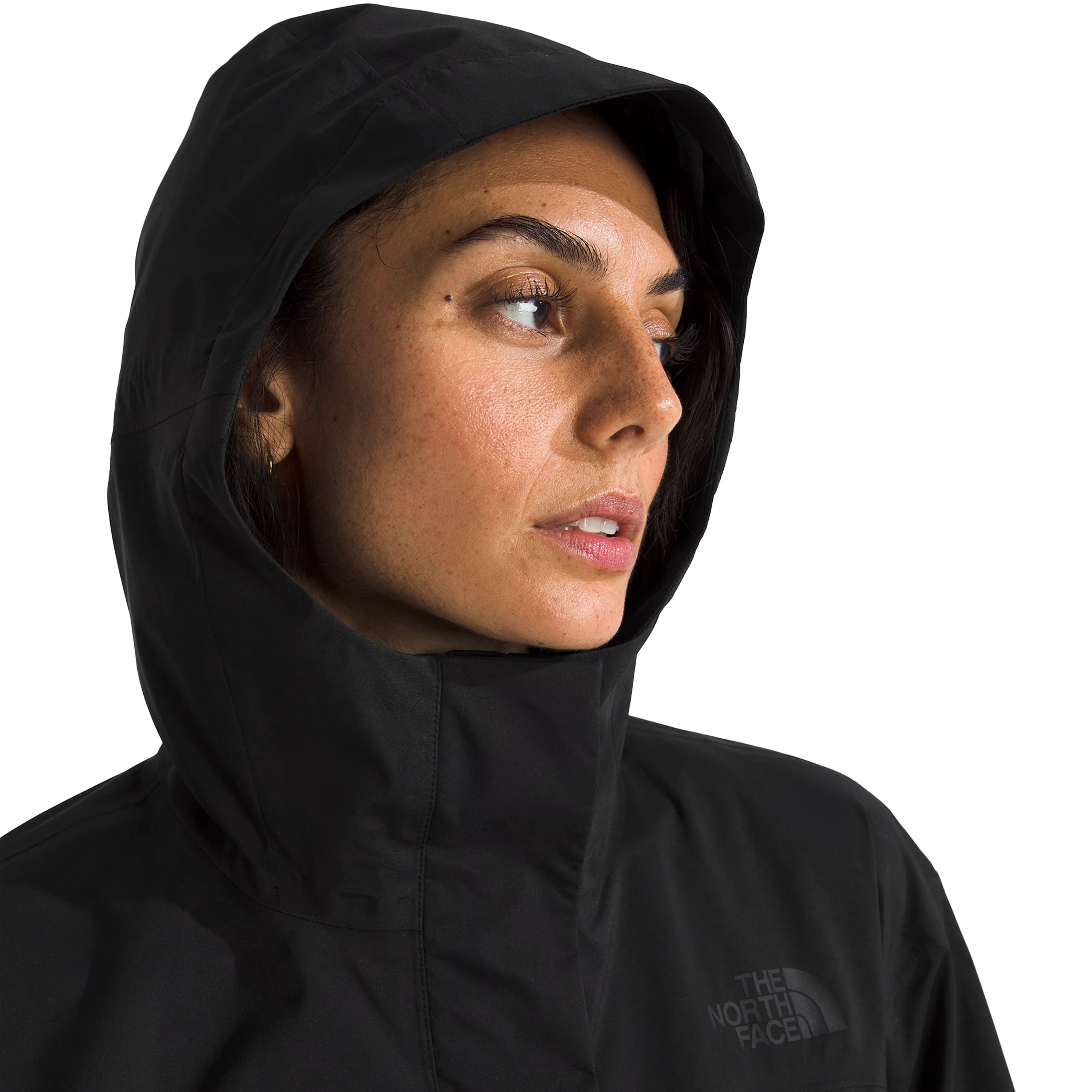Women's Voyage Rain 3L Hooded Jacket - Image 4