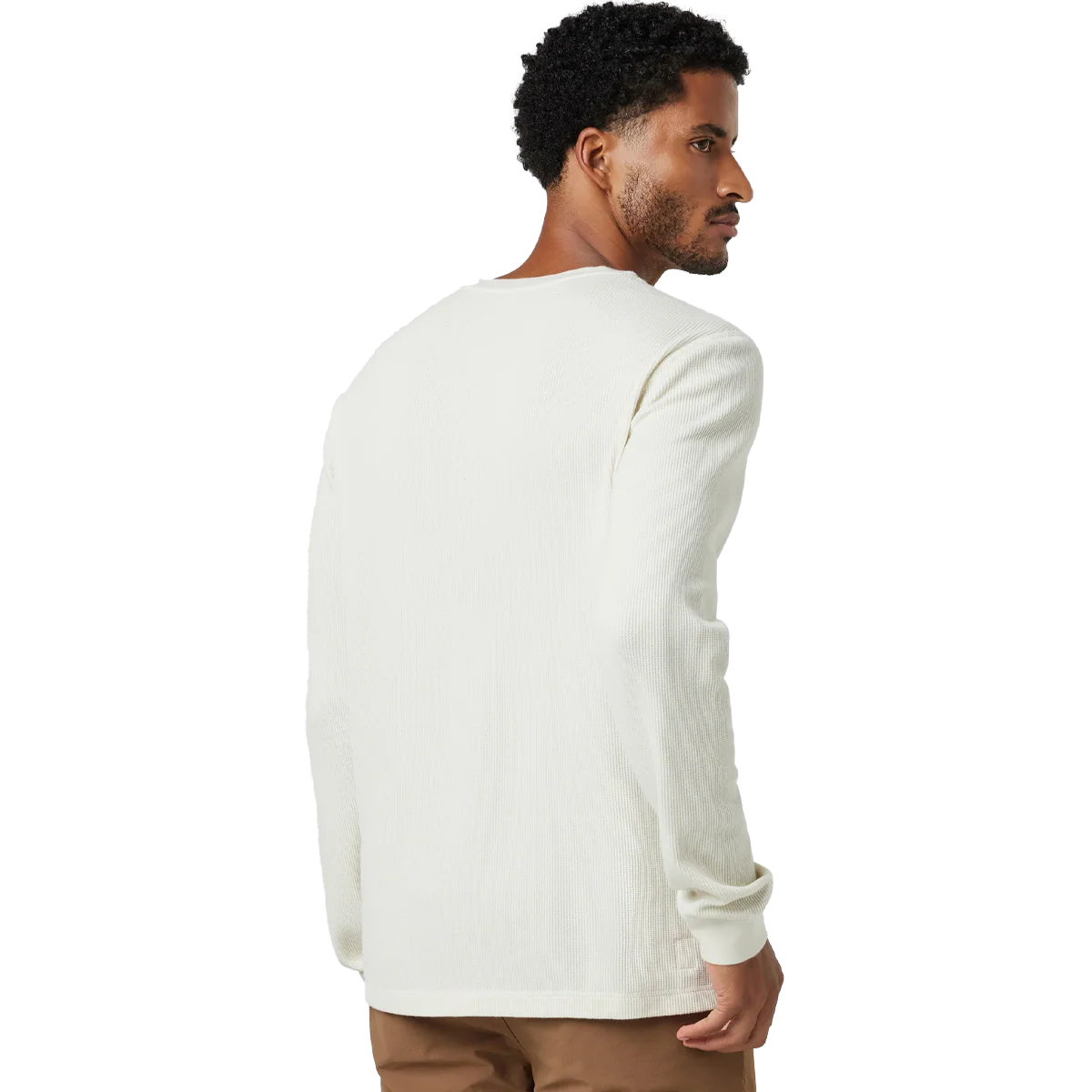 Men's Waffle Henley - Image 3
