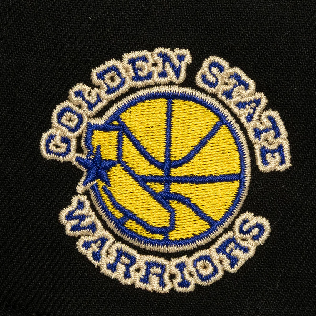 Warriors Cream Script Snapback - Image 3