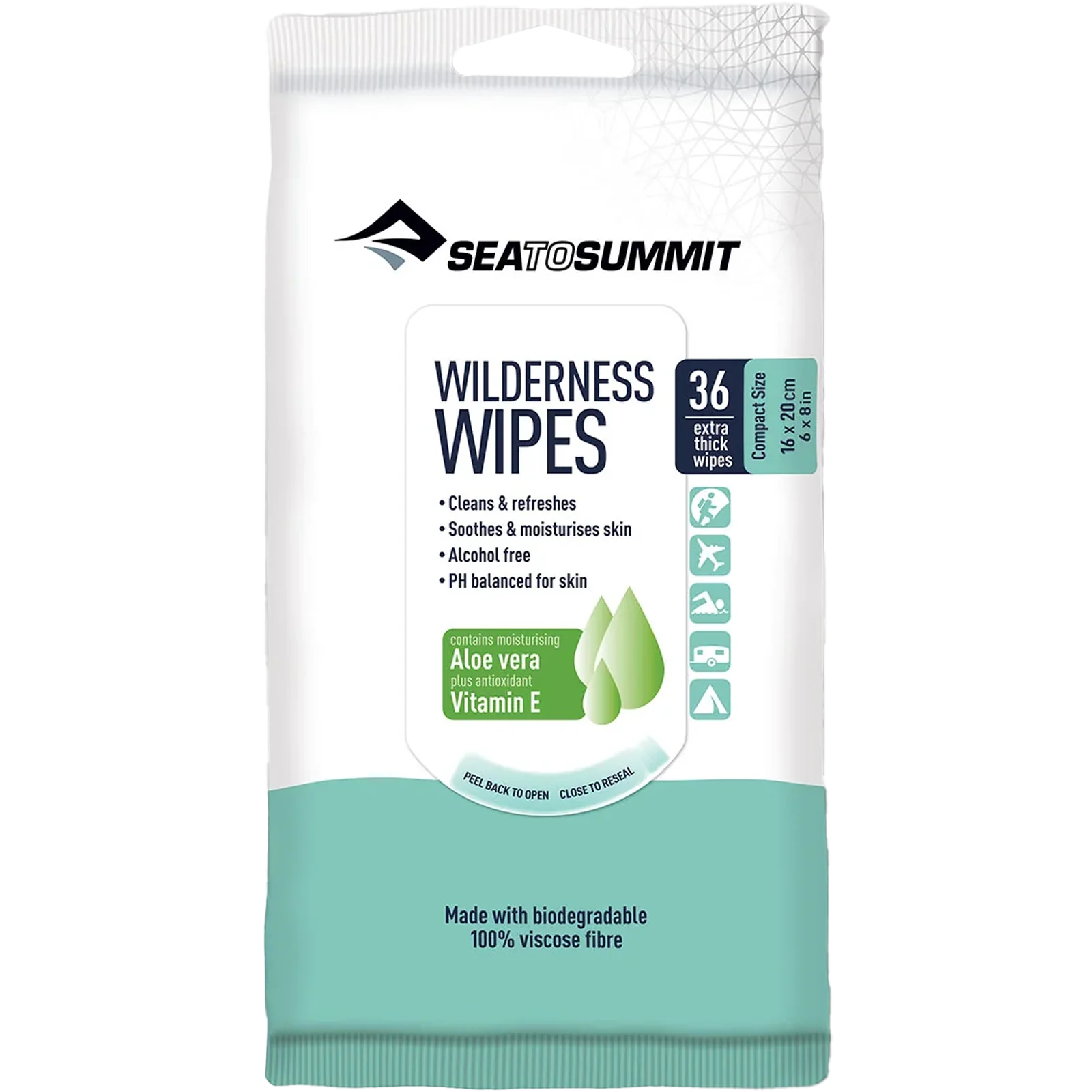 Wilderness Wipes Compact (36 Count)