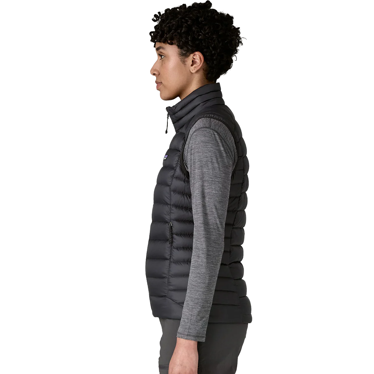 Women's Down Sweater Vest - Image 5