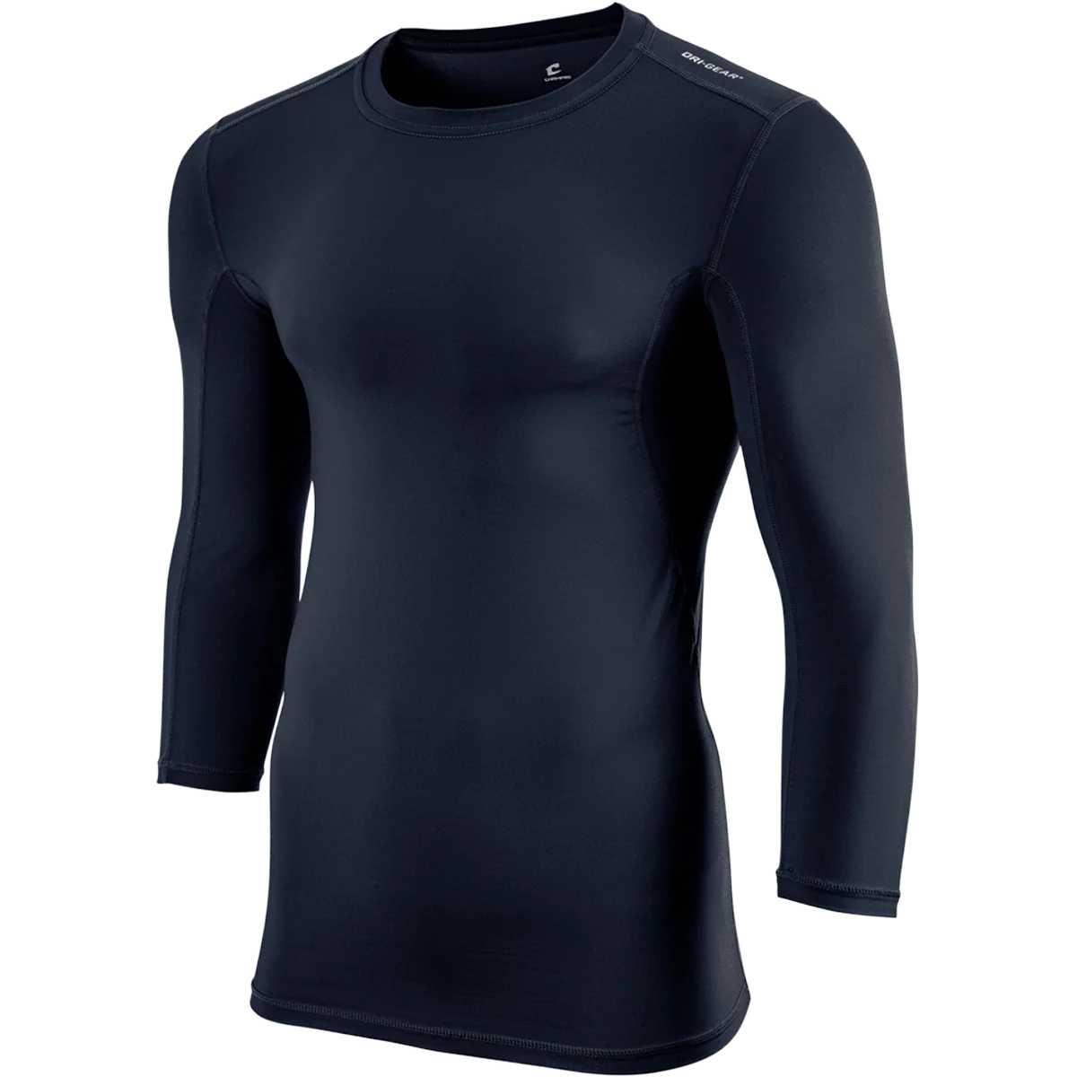 Youth 3/4 Sleeve Compression Shirt - Image 3