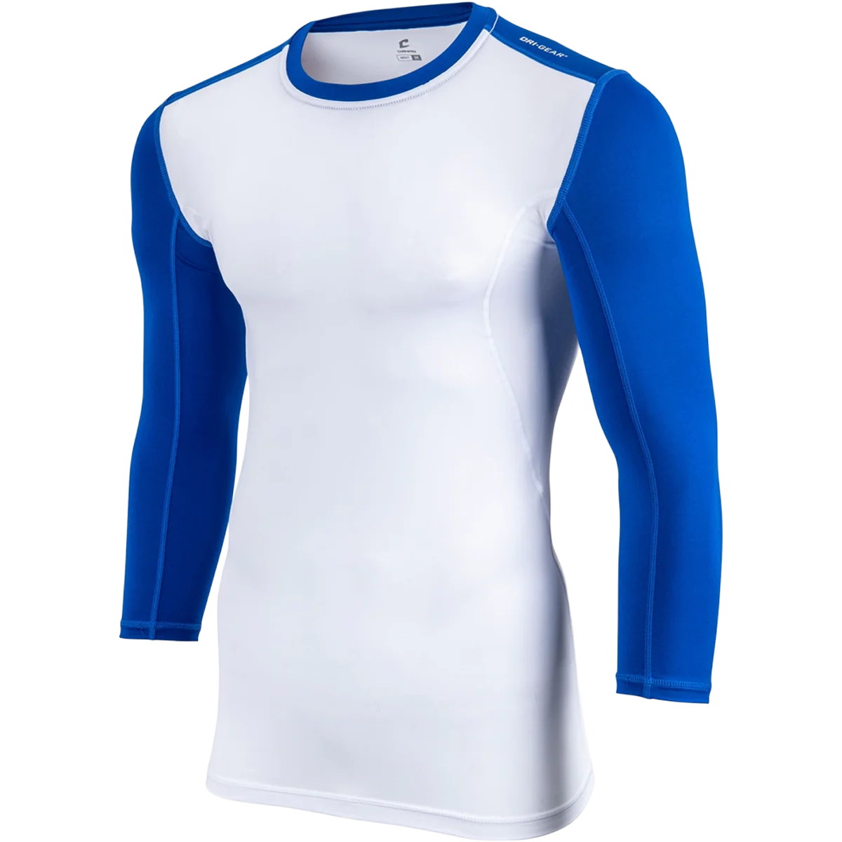 Youth 3/4 Sleeve Compression Shirt - Image 7