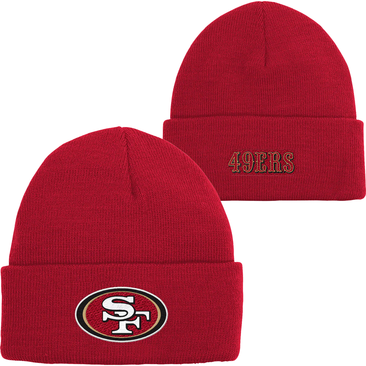 Youth 49ers Basic Cuff Knit - Image 3