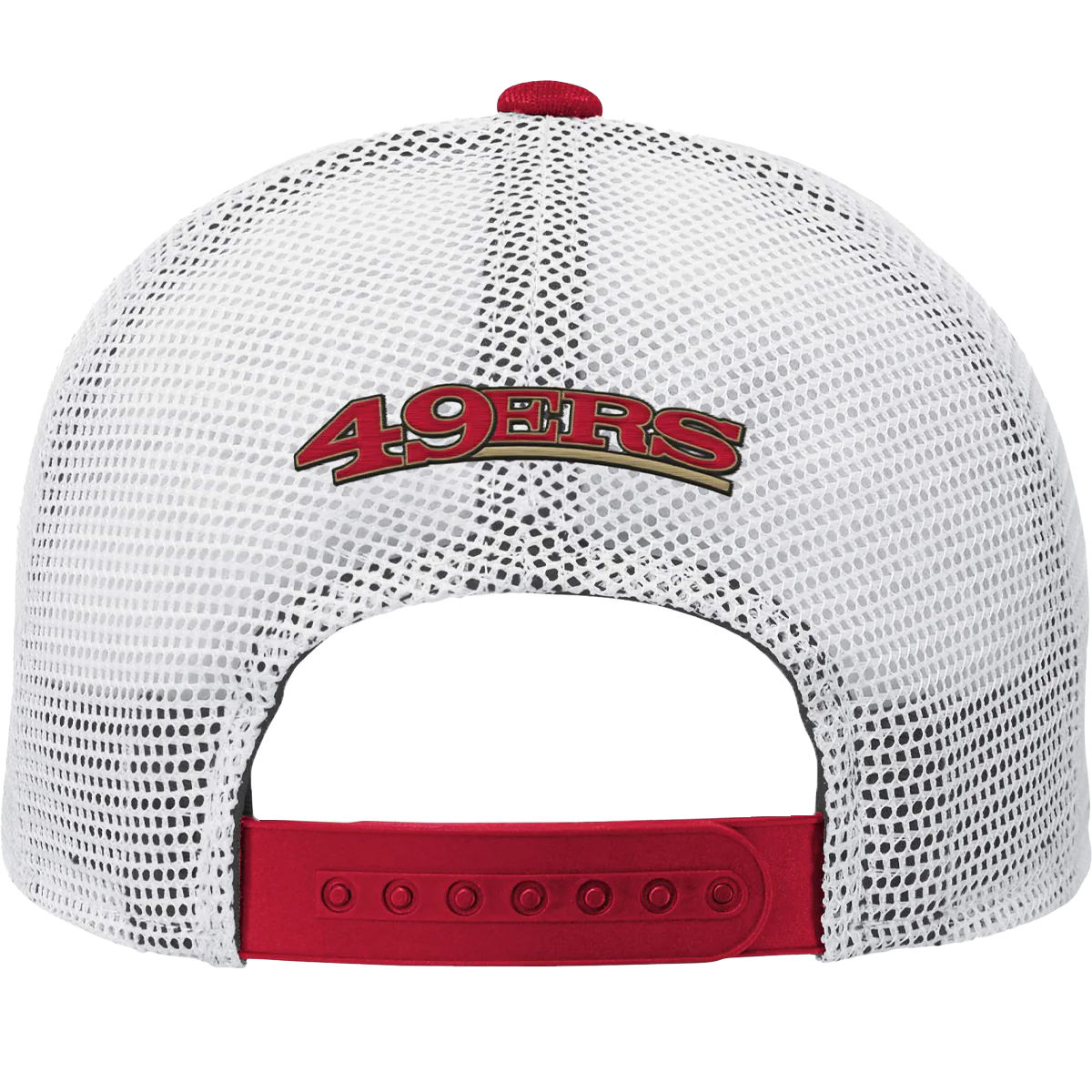 Youth 49ers Core Lockup Meshback Adjustable Hat - Image 3