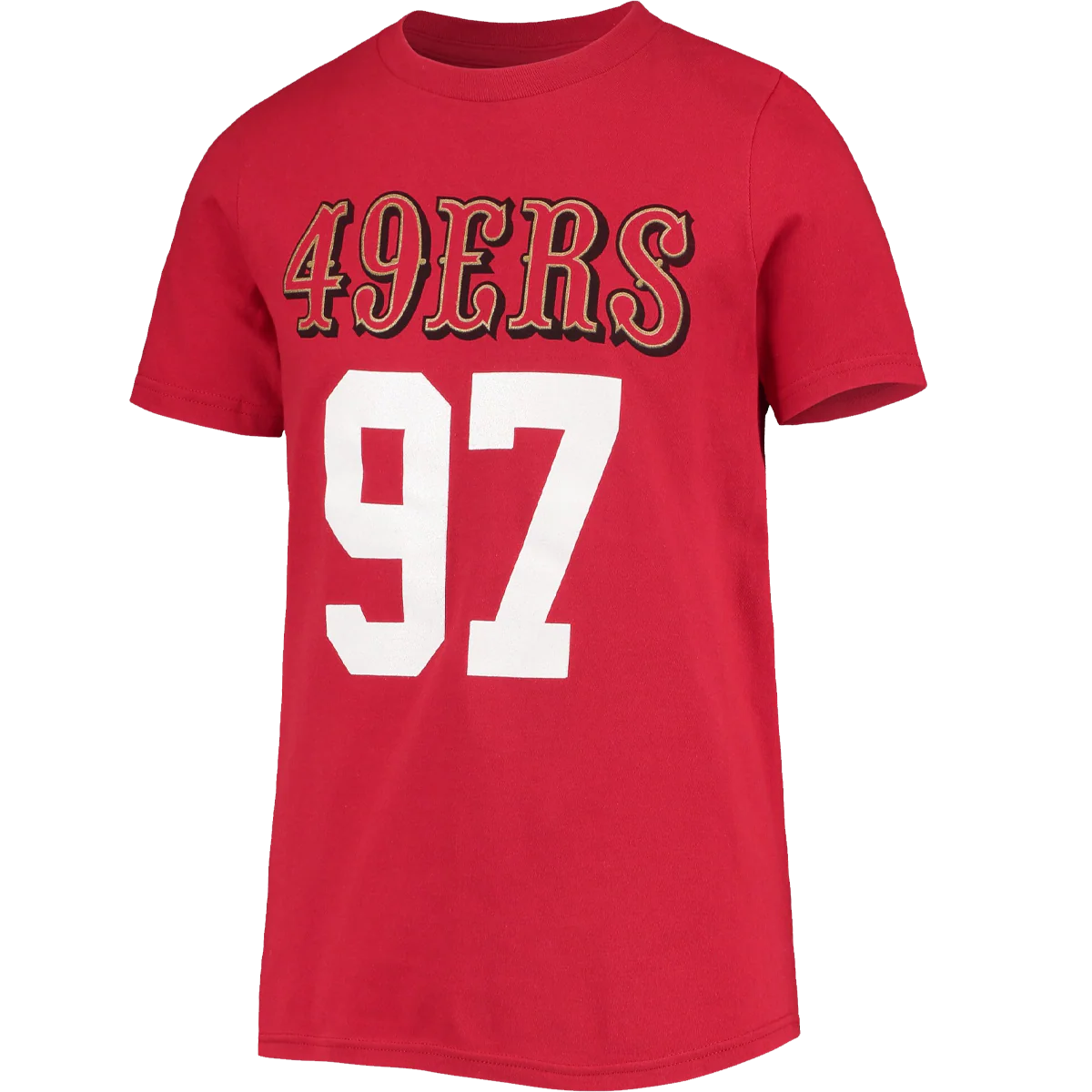 Youth 49ers Mainliner Name & Number Tee -  Bosa - Image 2