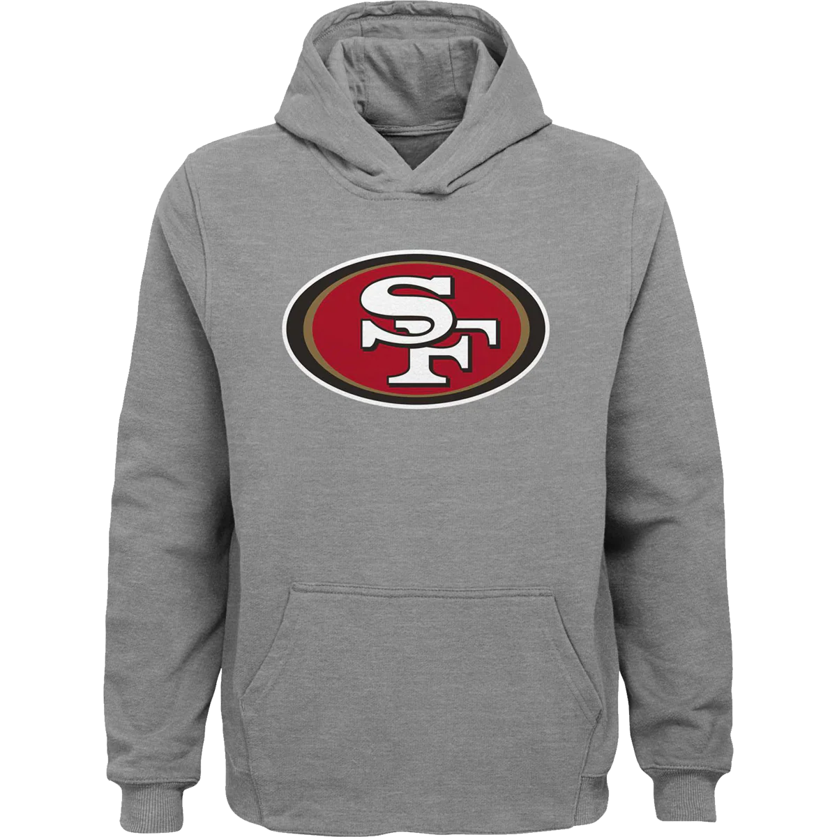 Youth 49ers Primary Logo Hoodie - Image 2