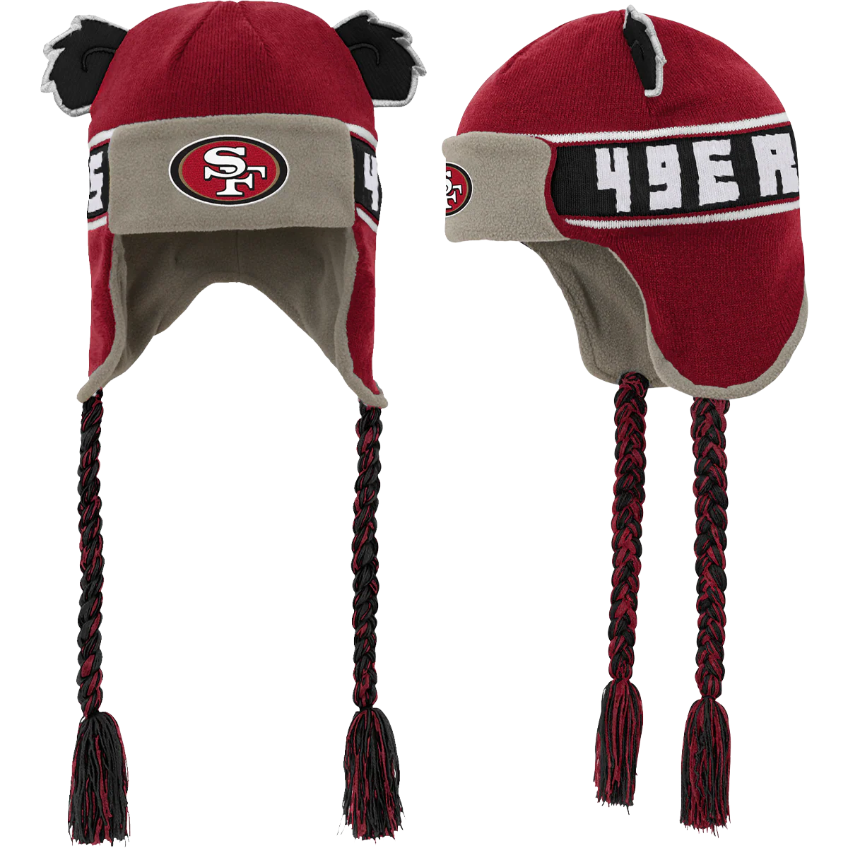 Youth 49ers Wordmark Ears Trooper - Image 3