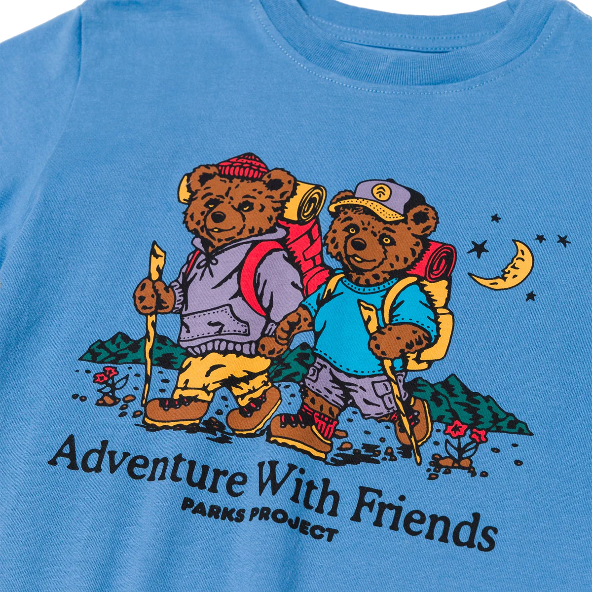 Youth Adventure With Friends Bear Tee - Image 3