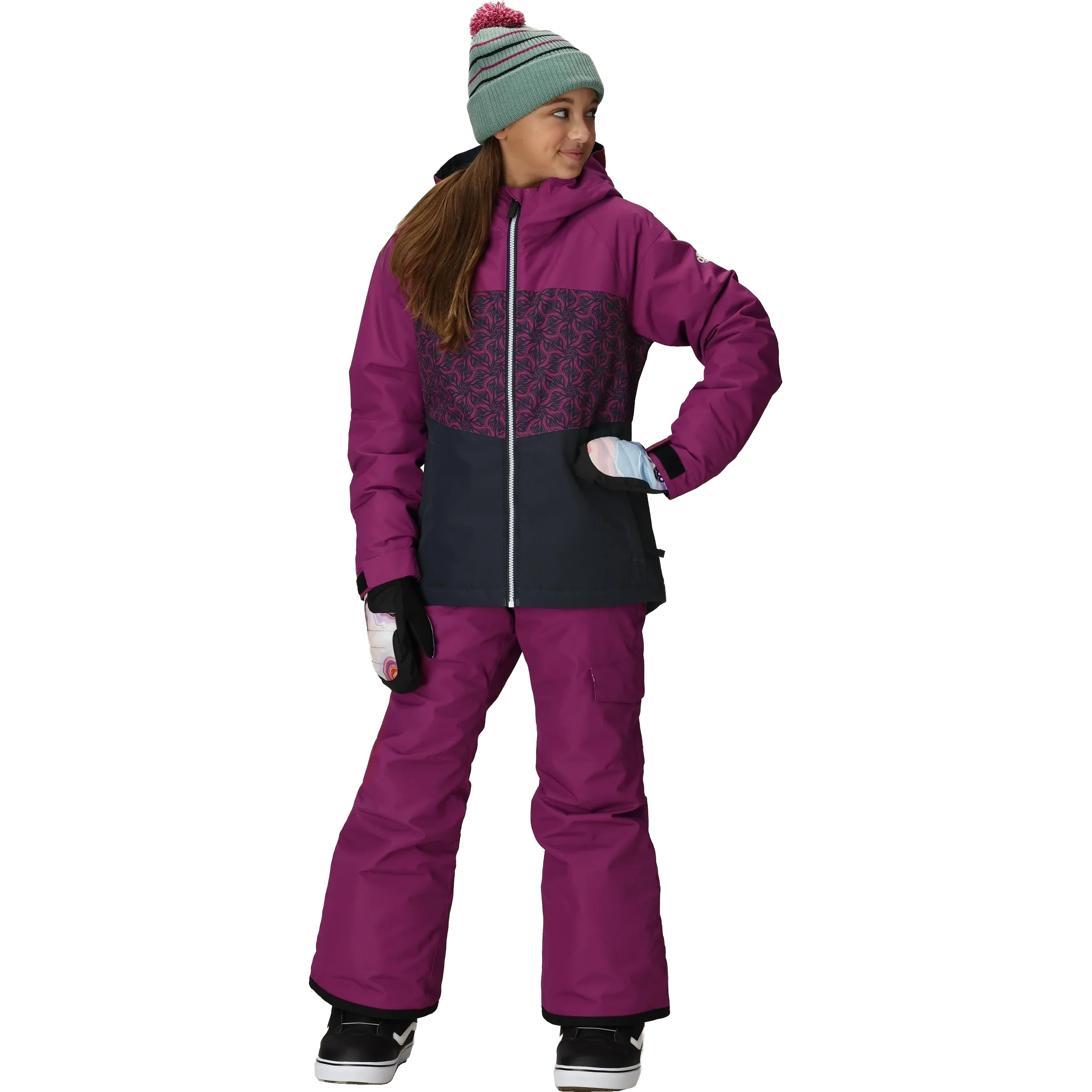 Youth Athena Insulated Jacket - Image 3