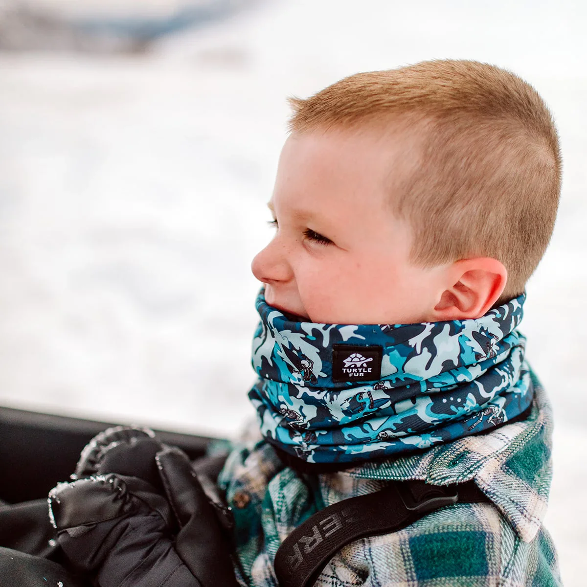 Youth Comfort Shell Plush Neck Warmer - Image 5