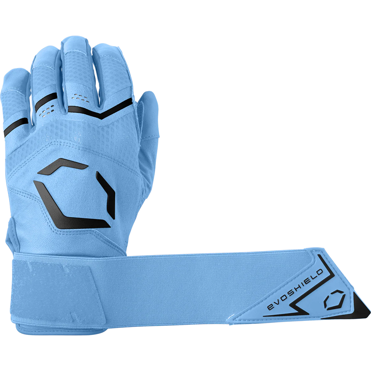 Youth Carbyne Batting Glove with Wrist Wrap - Image 7