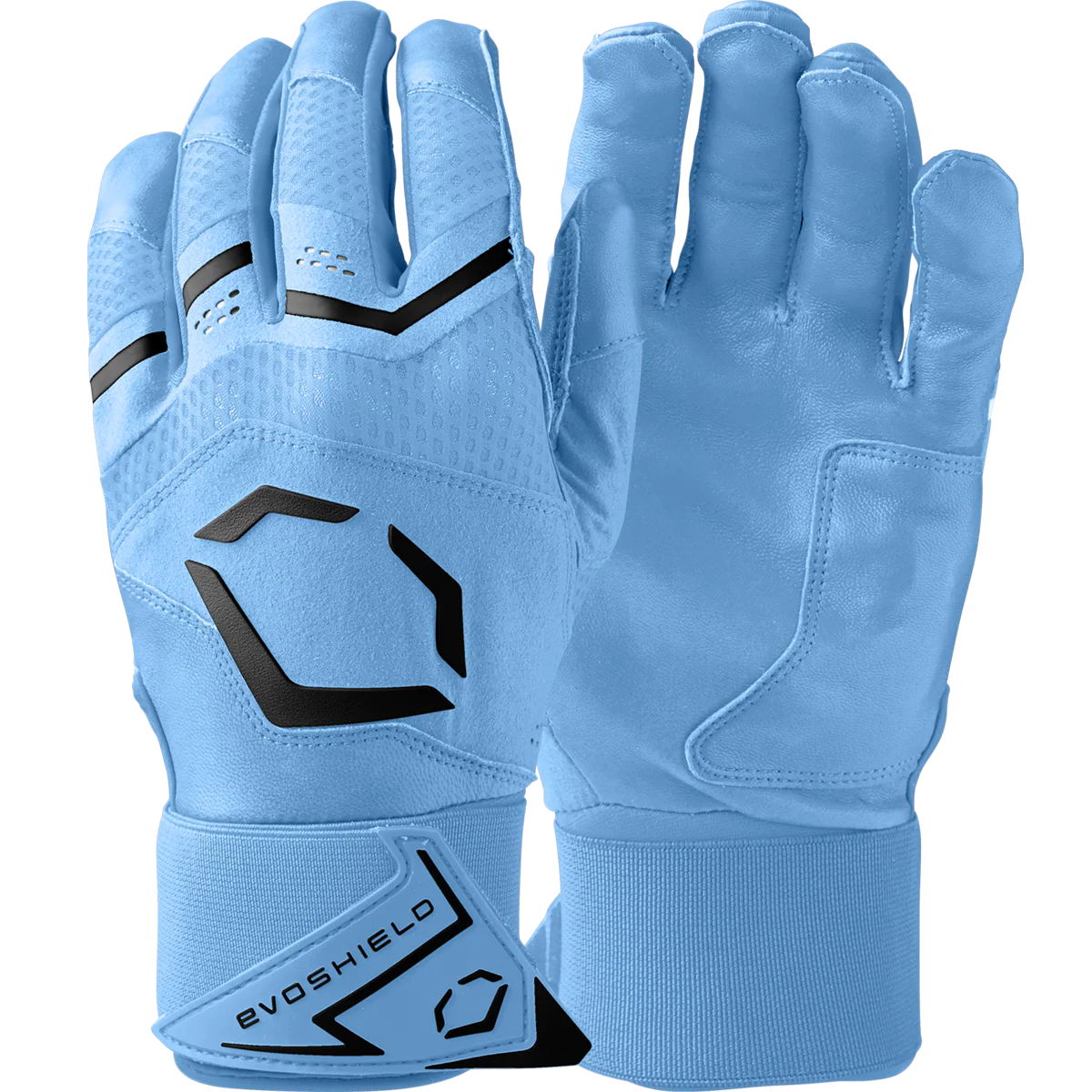 Youth Carbyne Batting Glove with Wrist Wrap - Image 9