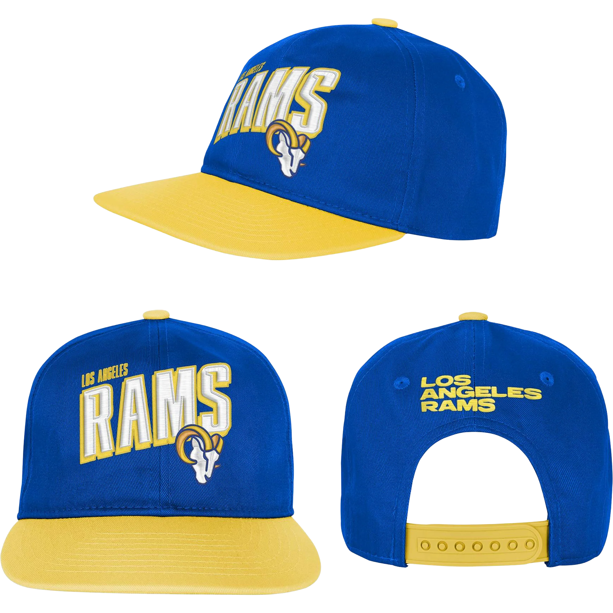 Youth Rams Essentials Deadstock Snapback - Image 4