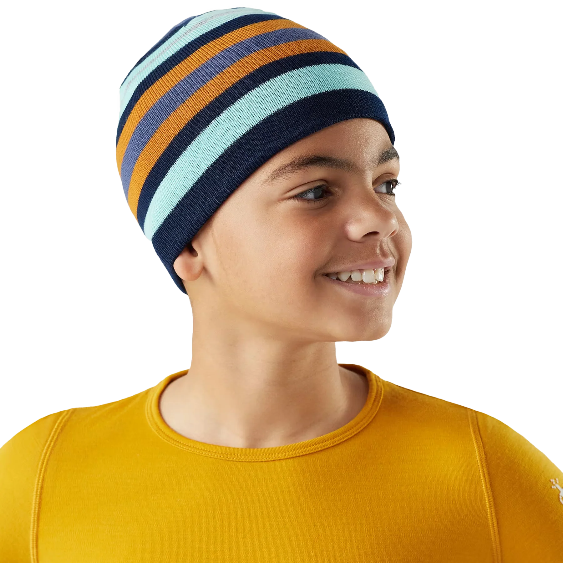 Youth Reversible Art Beanie - Image 5