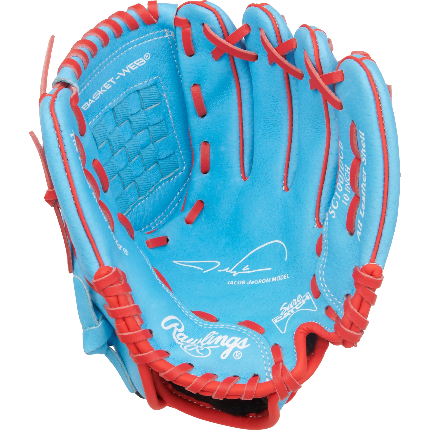 Youth Sure Catch deGrom - 10" Basket Web - Image 2