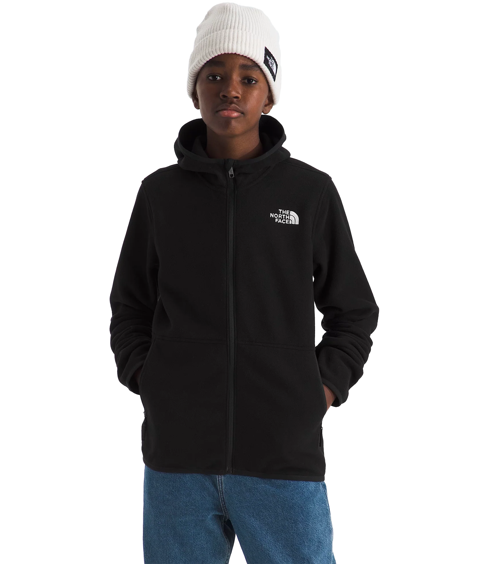 Youth Glacier Full Zip Hoodie - Image 3