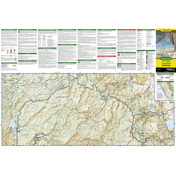 Yosemite National Park Map - Image 2
